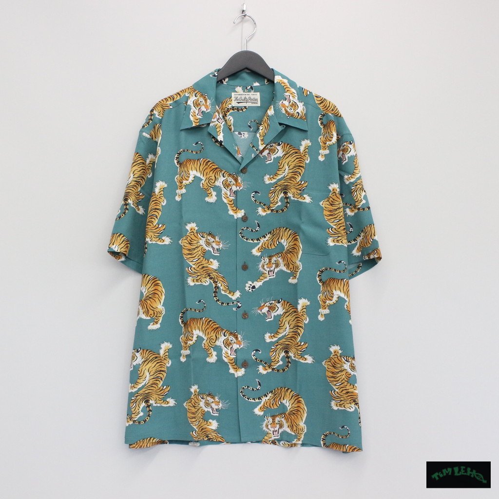 TIM LEHI | S/S HAWAIIAN SHIRT -TYPE 4- #BLACK [23SS-WMS-HI09] _