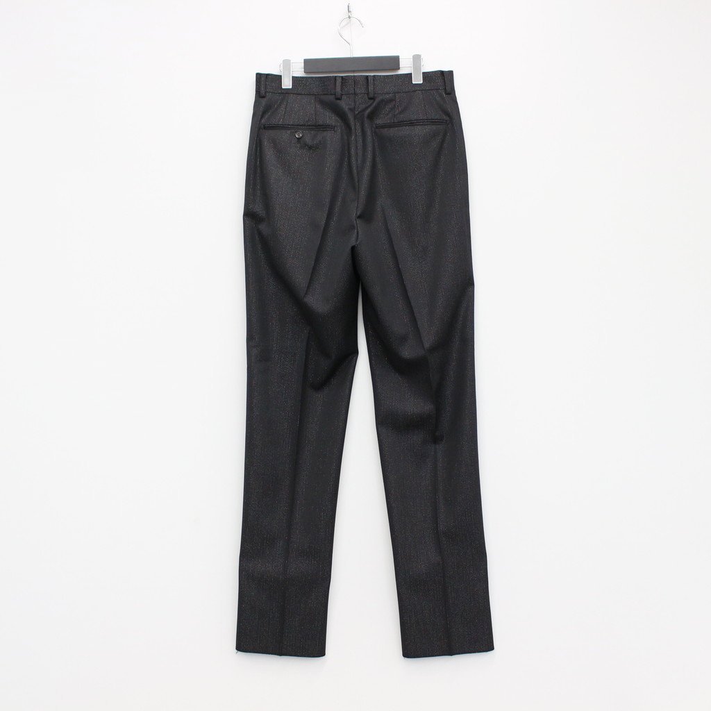 PLEATED TROUSERS -TYPE 2- #BLACK [23SS-WMP-TR32] _ WACKO MARIA