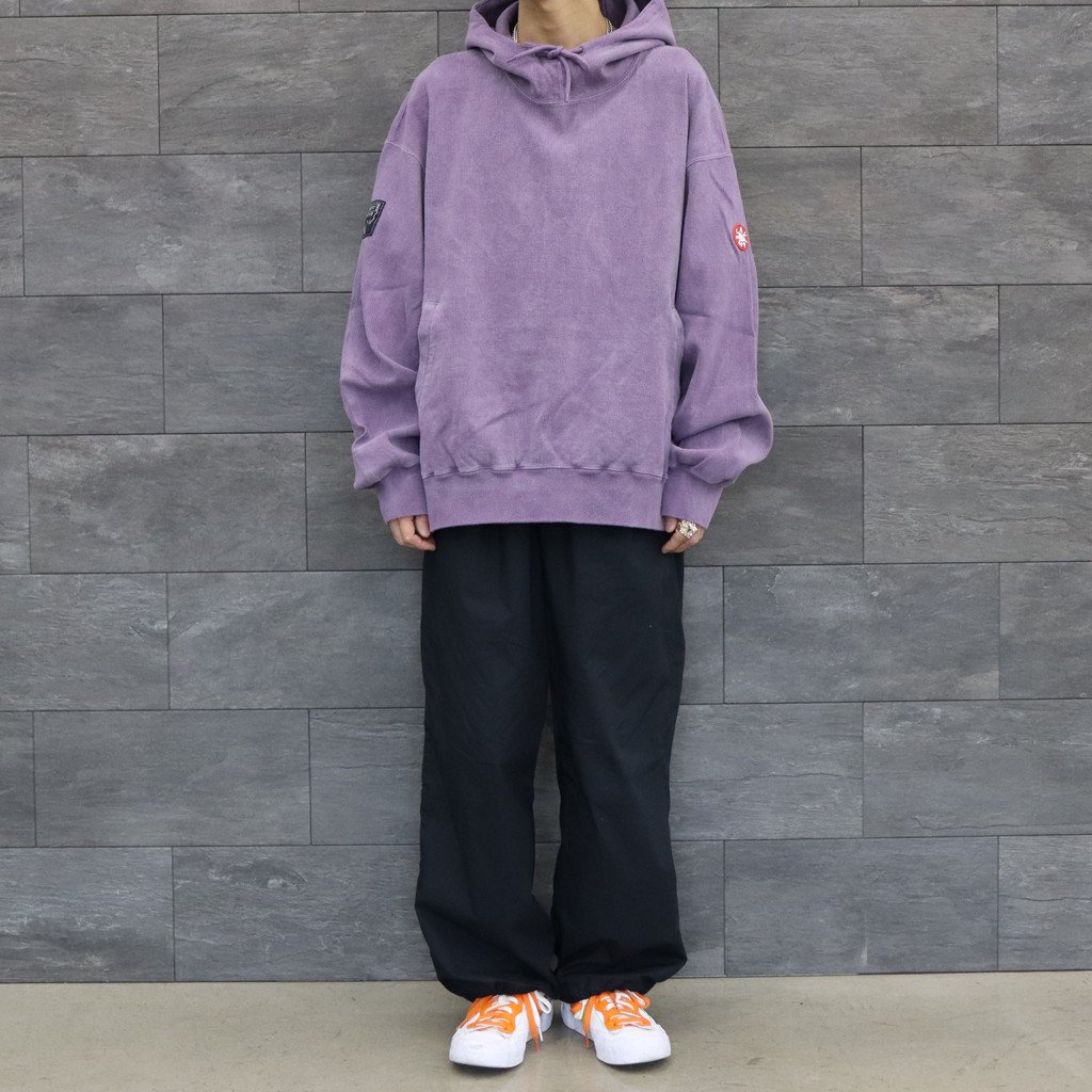 トップス / OVERDYE PQ LIGHT HOODY PURPLE