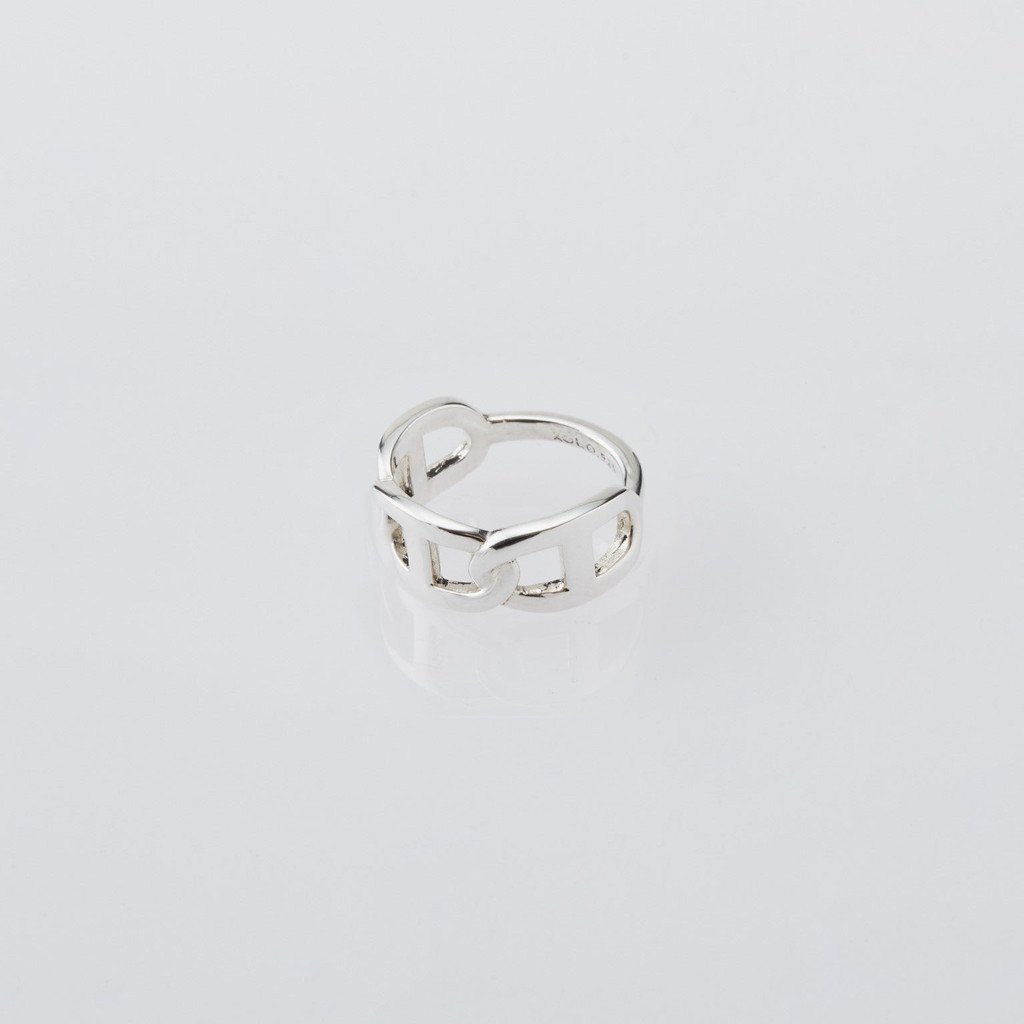 ANCHOR RING LARGE #SILVER [XOR014] XOLO JEWELRY ショロジュエリー