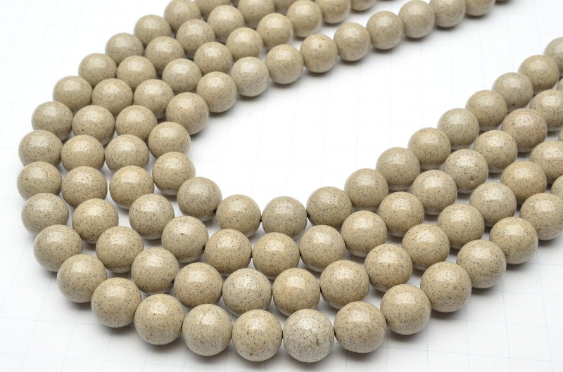 高品質 台湾産北投石 ラウンド 12mm 1連（約38cm）_R5502