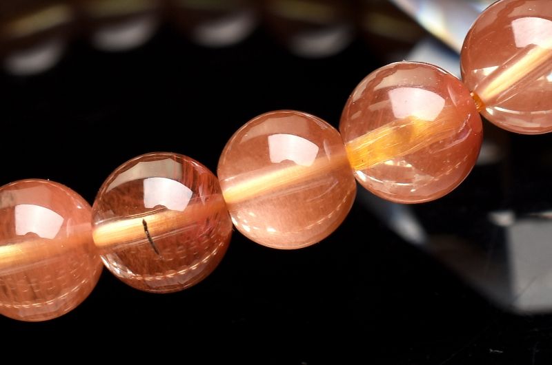1点物】チベット産 アンデシン 7mm ブレスレット _J9392 天然石 卸問屋|福縁閣パワーストーン チベット産 アンデシン 7mm ブレスレット _J9393