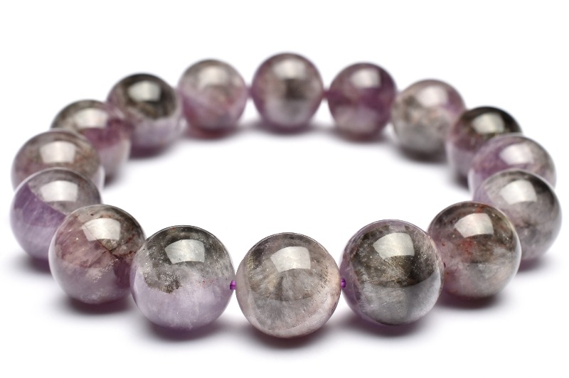 レア　高品質　天眼模様　オーラライト 約13.2mm 1点物】希少◇天眼模様 オーラライト23 13mm ブレスレット