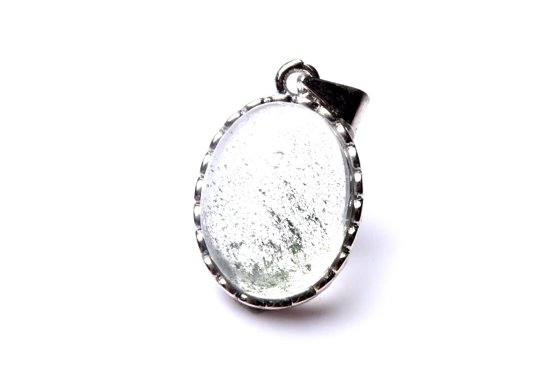 1点物】Silver925 ガーデンクォーツ 13x10mm オーバル