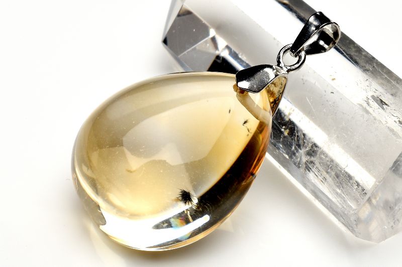 最新人気 1点物】Silver925◇希少 ロマネサイトインシトリン 24x19mm その他