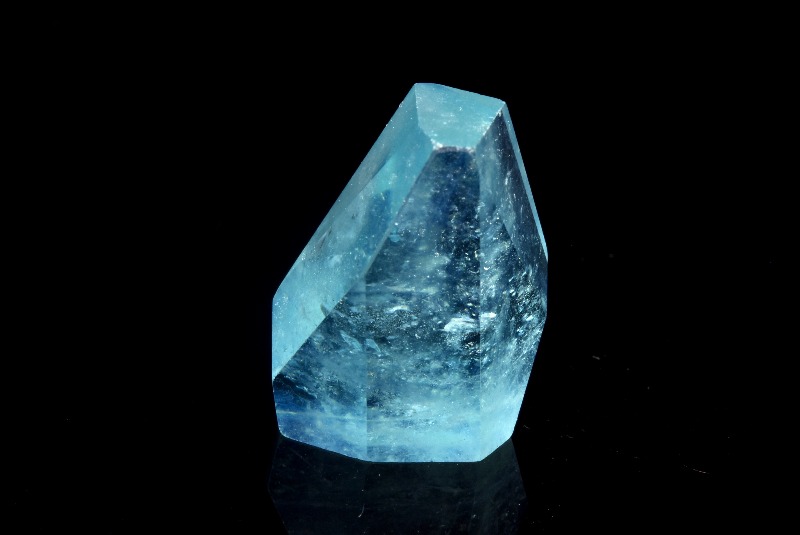 【宝石質】アクアマリン 結晶 原石 23g（高品質） アクアマリン原石結晶590g