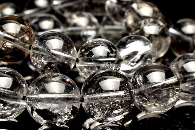 ハイクリア！ エレスチャルクォーツ 13mm ブレスレット 1個売り