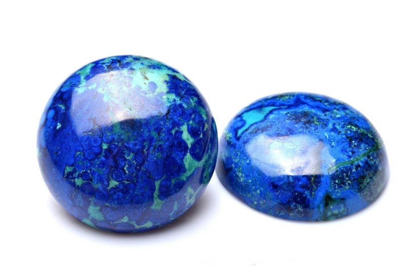 ブルートパーズ、マラカイト、ルビー パワーストーン 天然石 アズライト 藍銅鉱 ブルーマラカイト
