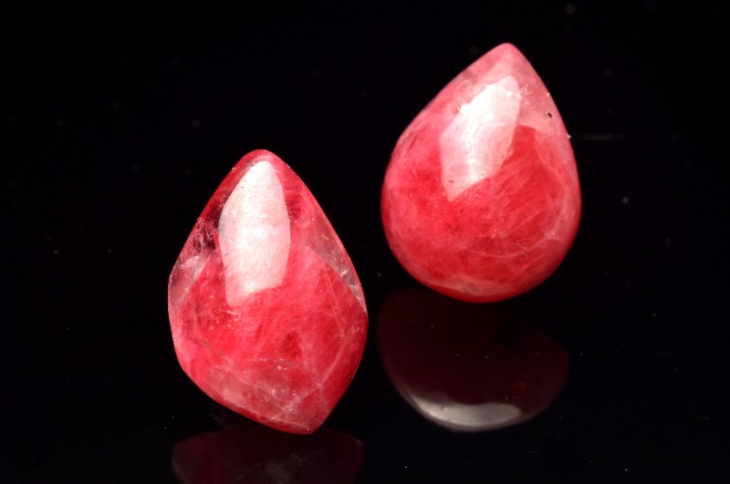 薔薇石　ロードナイト　大玉　インペリアルロードナイト インペリアル・ロードナイト 3点 Spring has come! 75.5cts