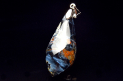 ڣʪSilver925ۥޡ֥ ֥롼ԡȡ32x14mm꡼ ڥȥȥå _PC440