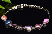 ڣʪSilver925ȯ 饤()7.5-9x4-8mm㥹դ ֥쥹å _M6375