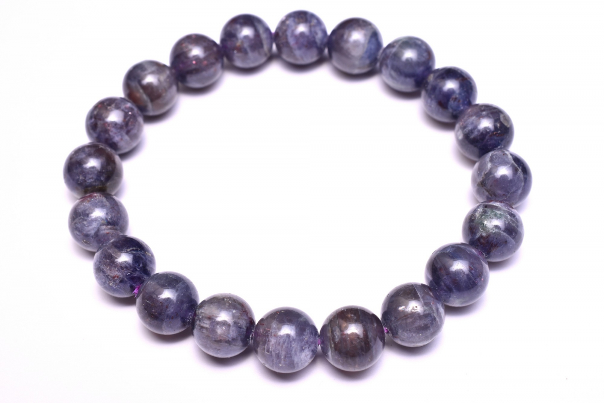 アイオライトサンストーン 10mm ブレスレット 1個売り _B1386-10