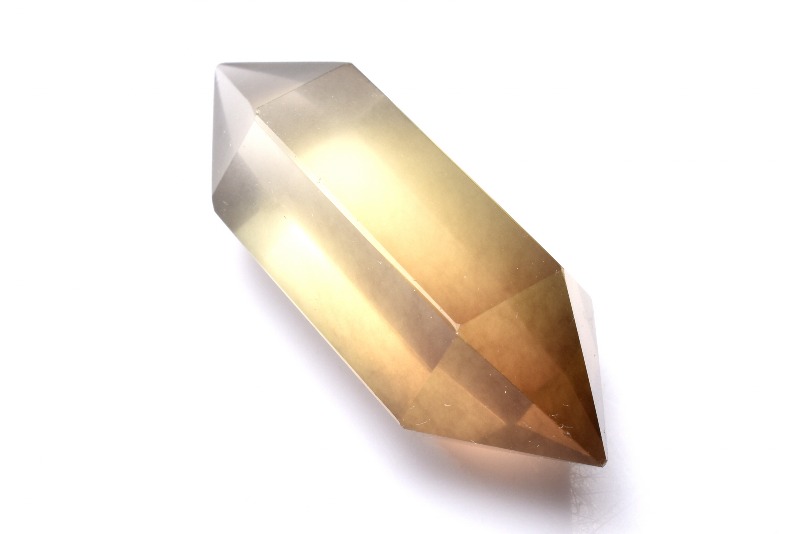 1点物】希少◇魔晶宙斯 ゼウスクォーツ(スモーキーシトリン) 34x14mm