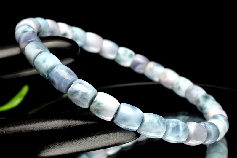 1点物】激レア天然カラー！ パープルラリマー 5-6.5x6mm