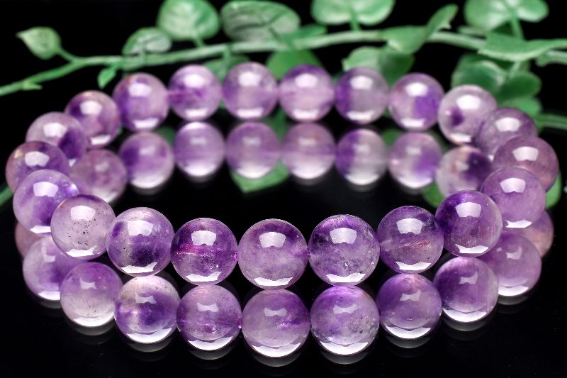 1点物】バイカラー アメジストスーパーセブン 9mm ブレスレット