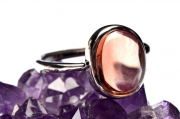 ڣʪSilver925顼 ǥ10x8mmХ إ(Ĵ) _PC3367