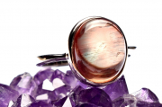 ڣʪSilver925顼 ǥ11x9mmХ إ(Ĵ) _PC3377