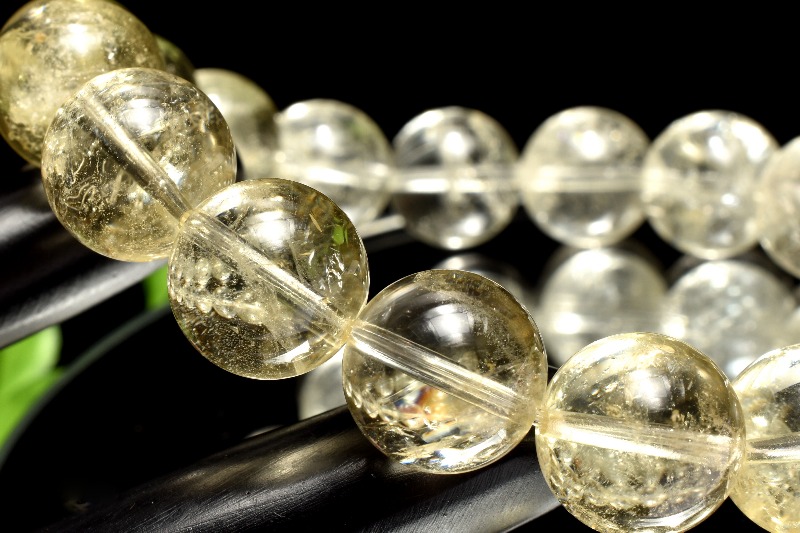 ゴールデンレムリアンシードクリスタル　ブレスレット 1点物】激レア◇黄金レムリアン ゴールデンレムリアンシード