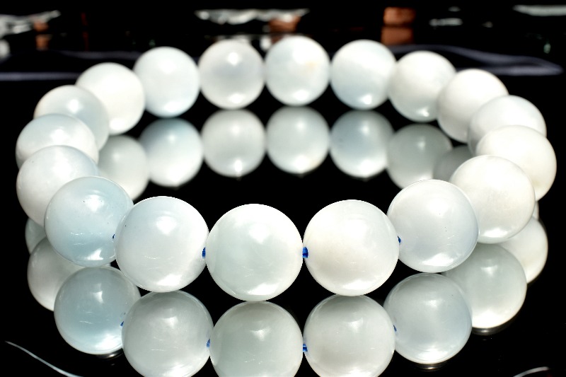 天然石】アイスラリマー 12mm ブレスレット ¥22000