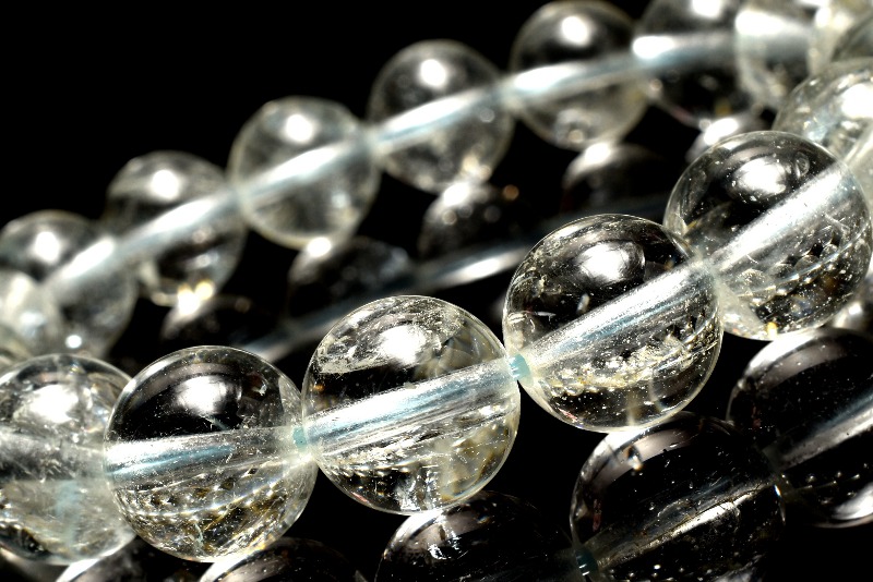 【１点物】非加熱！希少高品質◇ヒマラヤ産 ✨アクアマリン　11mm　ブレスレット 1点物】希少高品質◇ヒマラヤ産 アクアマリン 11mm