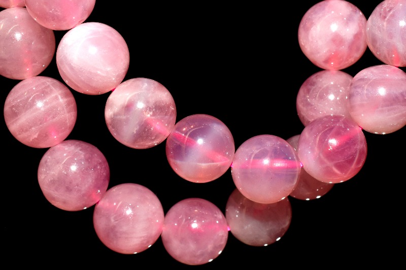 天然石　✨ スターパープルローズクォーツ　スフィア約3.9センチNo.1117 天然石 ✨ スターパープルローズクォーツ スフィア約3.9センチNo.1117