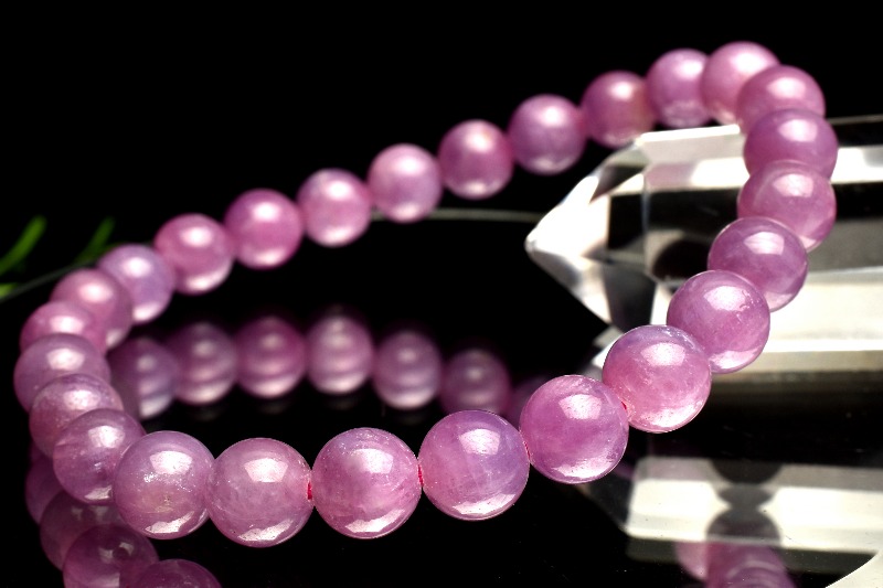 1点物】ミャンマー産◇勝利の石 ルビー 7mm ブレスレット _MA4849