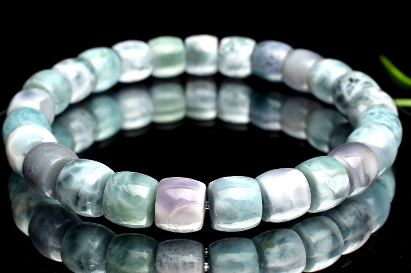 1点物】希少◇人気アイテム パープルラリマー 6.5-7.5x8mm