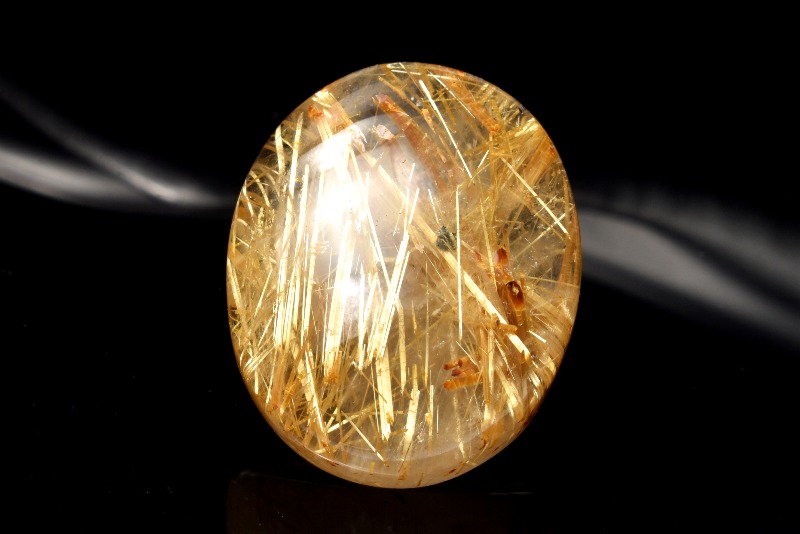 1点物】濃密内包 ゴールドタイチンルチルクォーツ 25x20mm