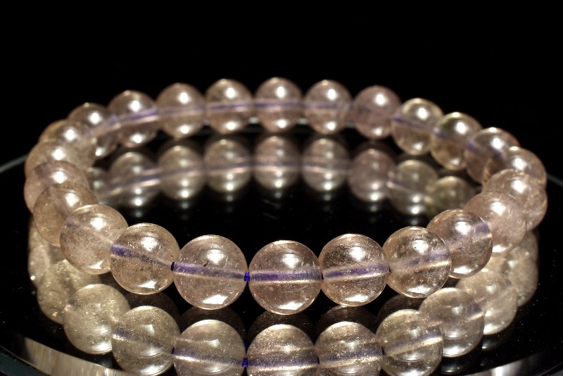 パープル リビアングラス8ミリブレスレット♢希少石♢天然石♢高品質 楽天市場】☆高品質☆【ブレスレット】リビアングラス (パープル