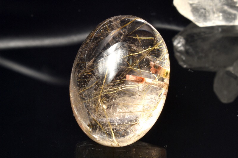 ガーデンとルチル共生 希少！ガーデンクォーツ×ルチルクォーツ 共生