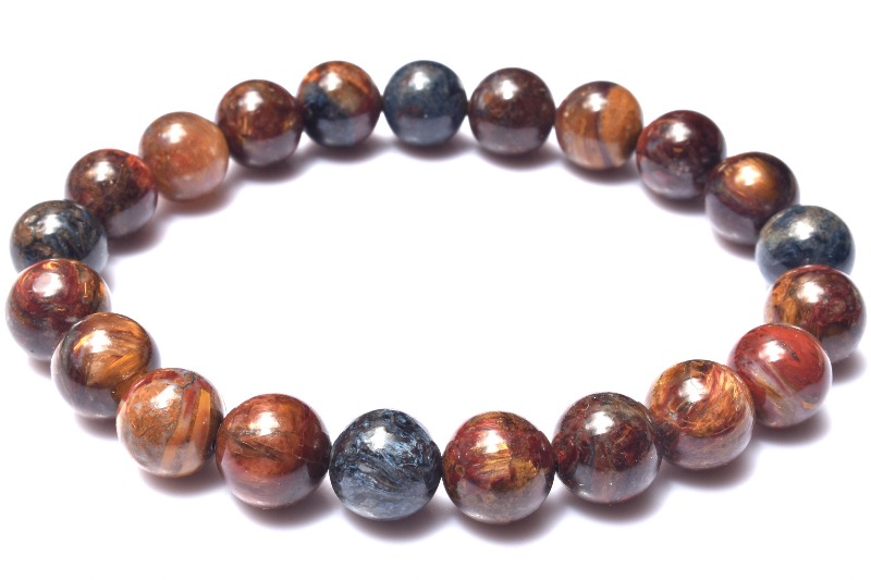 天然石　パワーストーン　マーブル 天然石 パワーストーン 66584 リバーストーン 11mm A