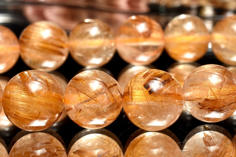 タイチンルチルクォーツ　ブレスレット　9mm 17cm 楽天市場】9mm 19cm 最高級 10A タイチンルチルクォーツ ブレスレット