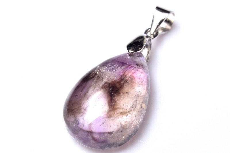 1点物】Silver925◇内包美 スーパーセブンアメジスト 19x13mm