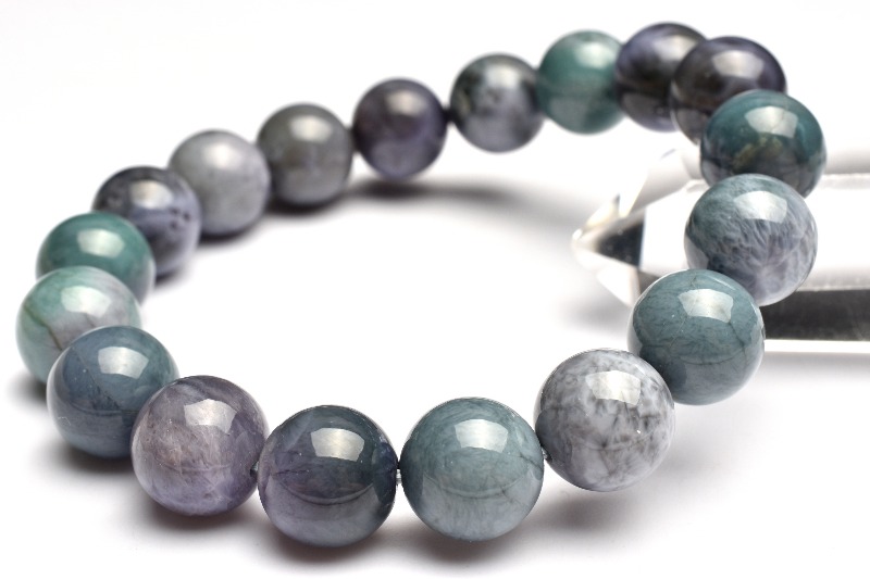 1点物】AA希少◇人気アイテム パープルラリマー 10.5mm ブレスレット