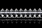 水晶ボタン 4*8mm １連（約38cm）_R466