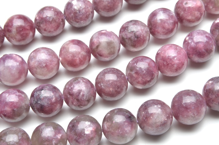 パワーストーン バイカラーリチア雲母 レピドライト 天然石 81g