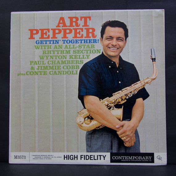 ART PEPPER オリジナル CONTEMPORARY ”GETTIN' TOGETHER” - VINYLPLANET