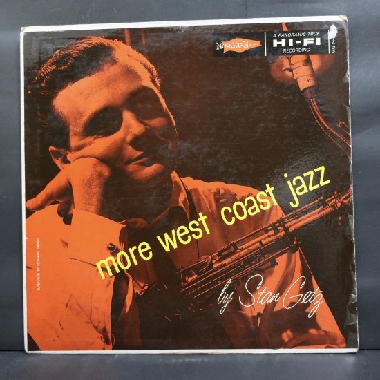 STAN GETZ 準オリジナル NORGRAN ”MORE WEST COAST JAZZ” - VINYLPLANET