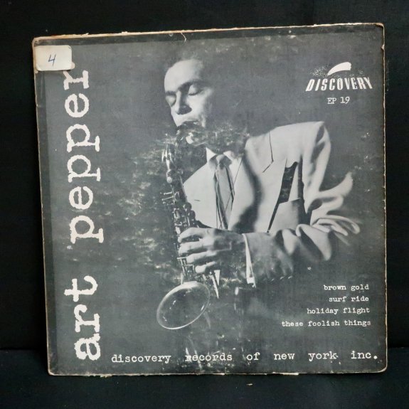 ART PEPPER オリジナルEP DISCOVERY ”ART PEPPER” - VINYLPLANET