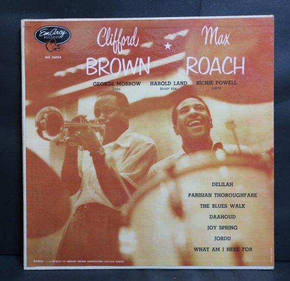 CLIFFORD BROWN オリジナル EMARCY ”AND MAX ROACH” - VINYLPLANET