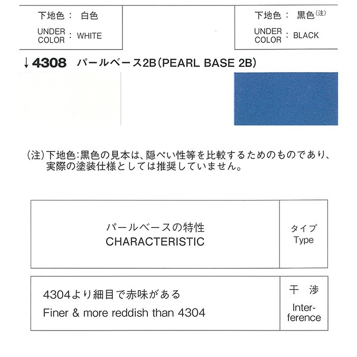 ロックペイント / 051-4308 ロック ユニバーサルベース パールベース2B