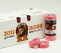 カモ井 / マスキングテープ BIG BOSS | 手切れがよく、巻き戻しが軽い