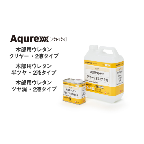 和信化学工業 / Aqurex(アクレックス) 木部用ウレタン クリヤー・2液タイプ