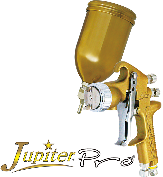 デビルビス Jupiter-Pro スプレーガン (エアキャップ：505) 塗料・塗装用具の[e-koei]