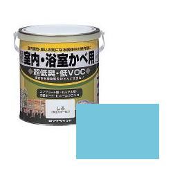 ト−ルペイント ロックペイント / H31-0545 室内・浴室かべ用 みずいろ 0.7L