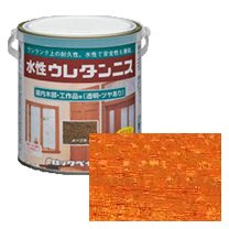 ロックペイント / H40-0151 水性ウレタンニス ライトオーク 0.7L - 塗料・塗装用具の[e-koei]