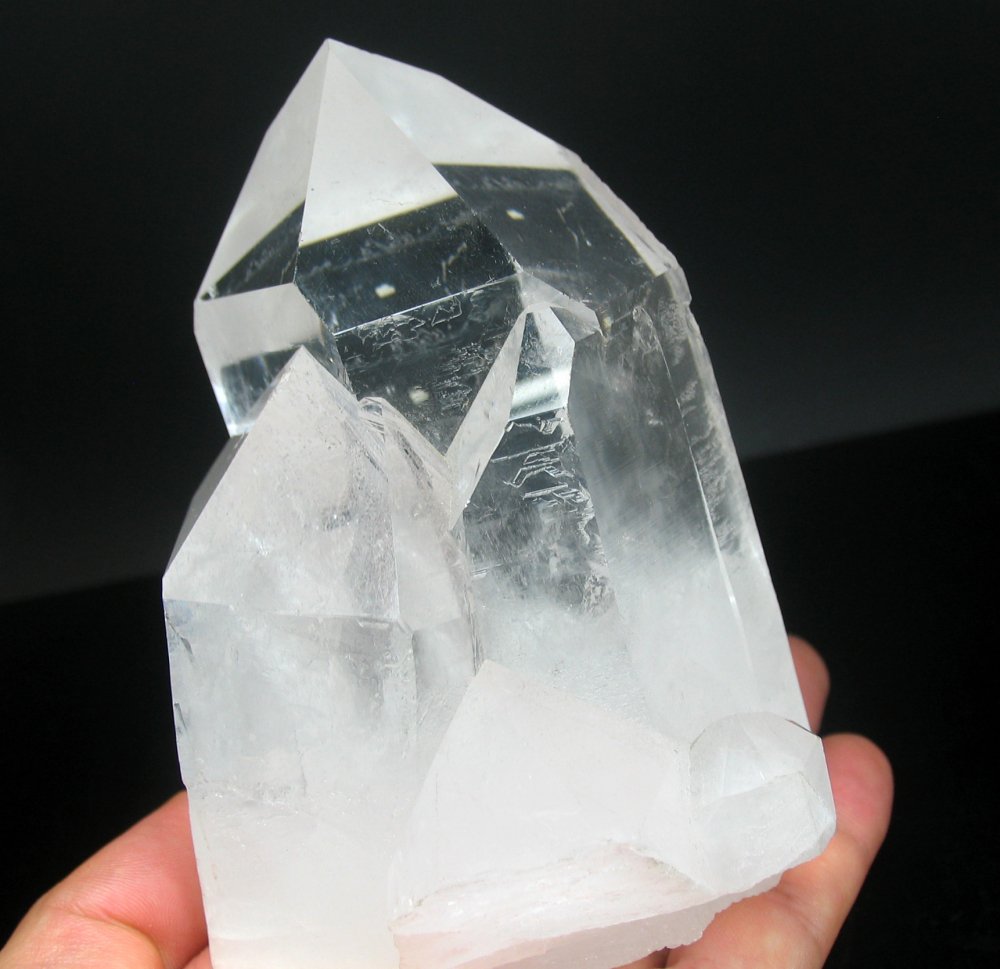 最高級アーカンソー州産、大きな水晶クラスター F560 - 水晶 