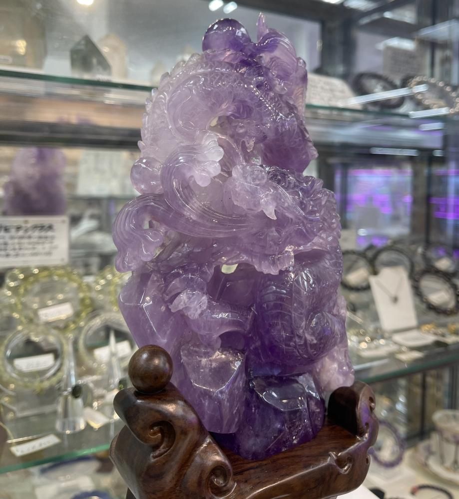 最高品質アメジスト（紫水晶） 六角柱（ブラジル産） ｜石の販売
