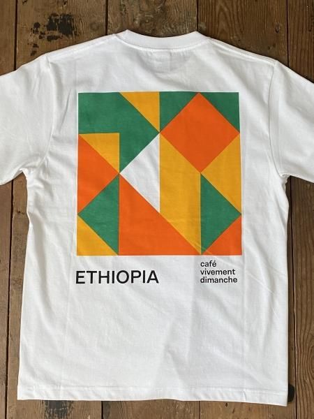 cafe vivement dimanche x BEAMS RECORDS Ethiopia T