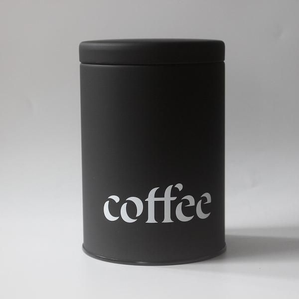 黒のCOFFEE缶 ( 小 )<img class='new_mark_img2' src='https://img.shop-pro.jp/img/new/icons59.gif' style='border:none;display:inline;margin:0px;padding:0px;width:auto;' />